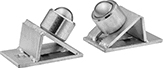 Image of Product. Front orientation. Material Support Stands. Build-Your-Own Material Support Stands, Supports, Ball-Transfer Support.