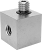 Miniature Medium-Pressure Stainless Steel Threaded Pipe Fittings