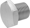 Miniature Medium-Pressure Stainless Steel Threaded Pipe Fittings