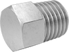 Miniature Medium-Pressure Stainless Steel Threaded Pipe Fittings