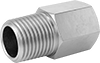 Miniature Medium-Pressure Stainless Steel Threaded Pipe Fittings