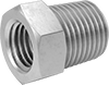 Miniature Medium-Pressure Stainless Steel Threaded Pipe Fittings