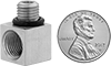 Miniature Medium-Pressure Stainless Steel Threaded Pipe Fittings