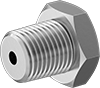 Miniature Medium-Pressure Stainless Steel Threaded Pipe Fittings