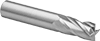 Carbide Square End Mills for Aluminum, Brass, and Bronze