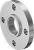 Low-Pressure Stainless Steel Threaded Pipe Flanges