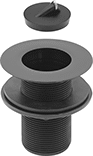 Image of Product. Front orientation. Sink Drains. Chemical-Resistant Sink Drains, Style A.