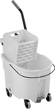 Image of Product. Front orientation. Mop Buckets. Easy-Empty Mop Buckets with Wringer.