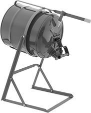 Image of ProductInUse. Shown with Can. Front orientation. Dispensing Stands. Dispensing Stands for 5-Gallon Cans.