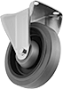 Easy-Roll Casters with Rubber Wheels 