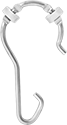 Image of Product. Front orientation. Curtain Hooks. Shower Curtain Hooks, Aluminum.