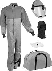 Image of Product. Front orientation. Contains MultipleImages. Clothing Kits. Arc-Flash-Protection Clothing Kits, Style B.
