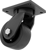 Sure-Fire Casters with Rubber Wheels 