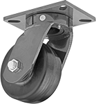 Image of Product. Swivel. Front orientation. Swivel. High-Capacity Sure-Fire Casters with Phenolic Wheels.