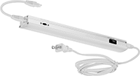 Image of Product. Front orientation. Workstation Lights. Under-Cabinet Strip Lights, Style C.