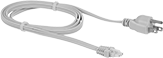 Image of Product. For Styles D and E. Front orientation. Power Cords. Under-Cabinet Strip Lights, Style E, 5 ft. Overall Length.