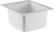 Image of Product. Front orientation. Sinks. Countertop Sinks, Style A.