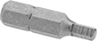 Image of Product. Front orientation. Screwdriver Bits. Pentagon Bits.