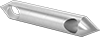 Fluteless Smooth-Finish Countersinks with Two Countersinking Ends for Lathe Centers