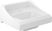 Image of Product. Style B. Front orientation. Style B. Wall-Mount Sinks.