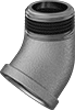Low-Pressure Brass and Bronze Threaded Pipe Fittings with Sealant
