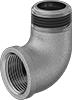Low-Pressure Brass Threaded Pipe Fittings with Sealant