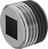 Low-Pressure Brass and Bronze Threaded Pipe Fittings with Sealant
