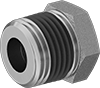 Low-Pressure Brass and Bronze Threaded Pipe Fittings with Sealant