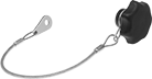 Image of Product. Front orientation. Knobs. Tethered Threaded-Hole Knobs.