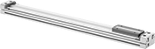 Image of Product. Front orientation. Air Slides. Rodless Air Slides, Sensor Ready Low Profile.
