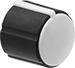 Image of Product. Front orientation. Indicating Knobs. Choose-a-Color.