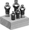 Vibration-Resistant Through-Hole Countersink Sets with Pilot for Screws