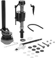 Image of Product. Front orientation. Toilet Tank Replacement Parts. Overhaul Kits for Toilets.