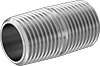 Standard-Wall Aluminum Threaded Pipe Nipples and Pipe