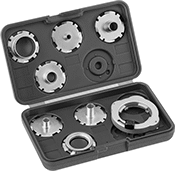 Image of Product. Front orientation. Router Guide Bushings. Router Guide Bushings.