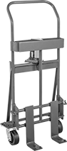 Image of Product. Front orientation. Hand Trucks. Hydraulic Forklift Hand Trucks.