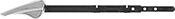 Image of Product. Front, Angled Mounting Location. Front orientation. Toilet Tank Replacement Parts. Lever Arms, , Plastic.