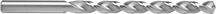 Image of Product. Front orientation. Drill Bits. Chip-Clearing High-Speed Steel Drill Bits, Jobbers' Length, Parabolic Flute, Round Shank.
