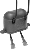 Image of Product. Front orientation. Capacitor Boots. Style 2.