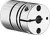 Servomotor Precision Flexible Shaft Couplings
