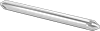 Countersinks with Two Countersinking Ends for Lathe Centers