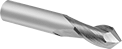 Image of Product. Front orientation. End Mills. Carbide Drill/Mill End Mills, 2 Flutes.