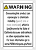 Made-to-Order California Proposition 65 Signs