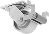 High-Capacity Viking Casters with Metal Wheels