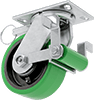 High-Capacity Viking Casters with Polyurethane Wheels