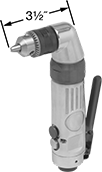 Image of Product. Front orientation. Contains Annotated. Drills. Medium Duty Air-Powered Drills, Style D.