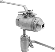 Image of Product. Front orientation. Sampling Valves. Sampling Valves for Fuel.