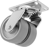 Extra-High-Capacity Viking Casters with Polyurethane Wheels