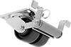 High-Capacity Viking Casters with Nylon Wheels