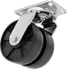 Extra-High-Capacity Viking Casters with Nylon Wheels